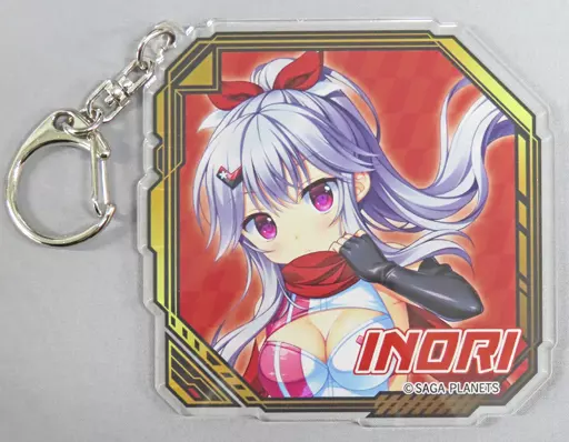 不知火祈(RQver.) 描き下ろし アクリル 「花咲ワークスプリング!」 電気外祭り 2023 WINTER ＆ C103グッズ