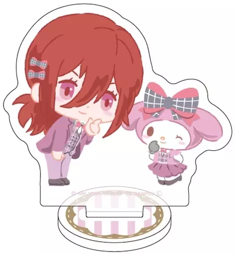 千切豹馬×マイメロディ 「アクリルぷちスタンド ブルーロック×サンリオキャラクターズ 02.パーティーver ミニキャライラスト」_image