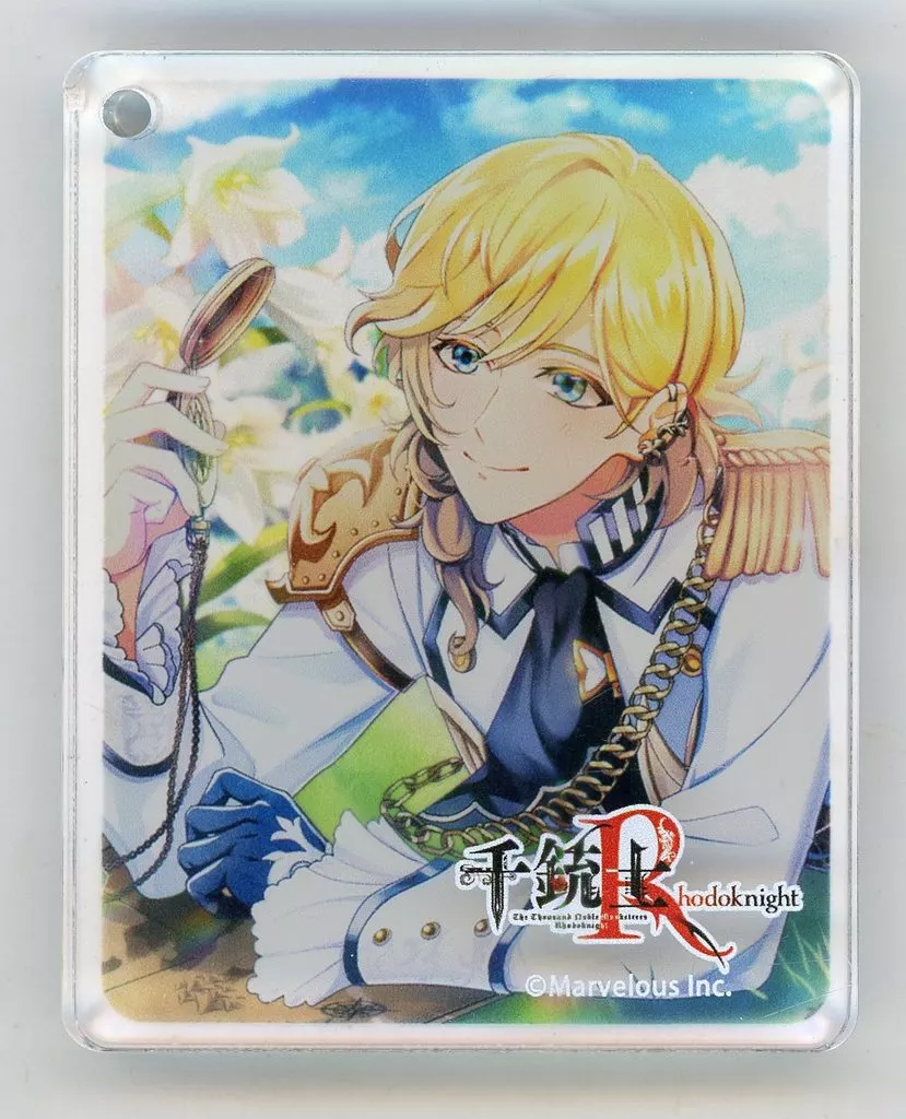 シャルルヴィル 「千銃士：Rhodoknight ハーフアニバーサリー×Gratte animatecafe CoLotta トレーディングアクリルプレート B」