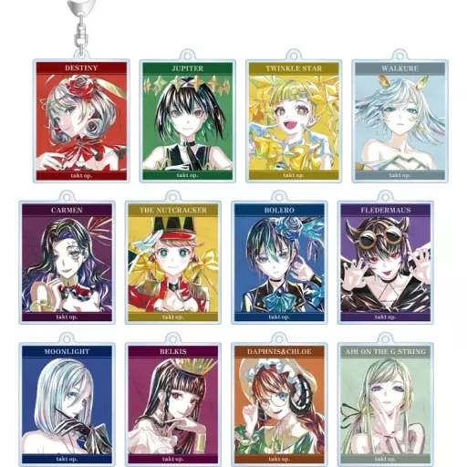 全12種セット 「takt op. 運命は真紅き旋律の街を トレーディング Ani-Art アクリル」