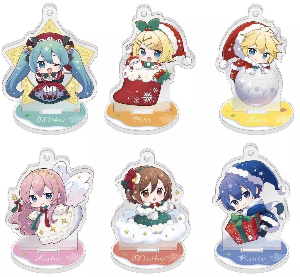 全6種セット 「初音ミク Xmas SHOP 2023 トレーディング アクリルスタンド」