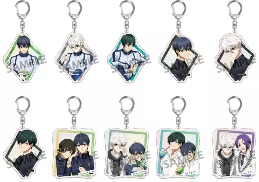 全10種セット 「ブルーロック トレーディングオーロラアクリル」