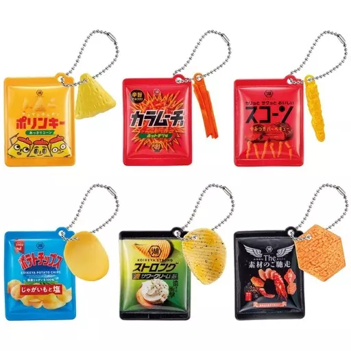 全6種セット 「湖池屋 シャカシャカチャーム4」