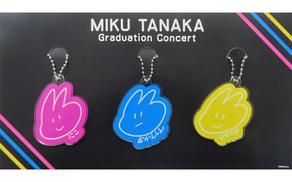 田中美久(HKT48) セット(3個セット) 「田中美久 卒業コンサート」