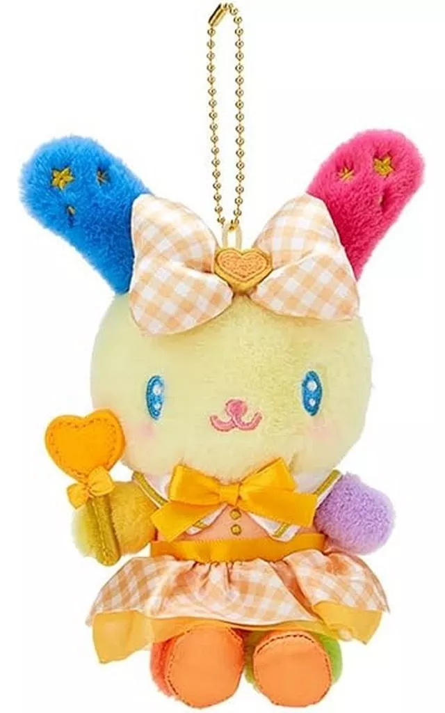 キーホルダー　ウサハナ マスコットホルダー スキ 「サンリオキャラクターズ」