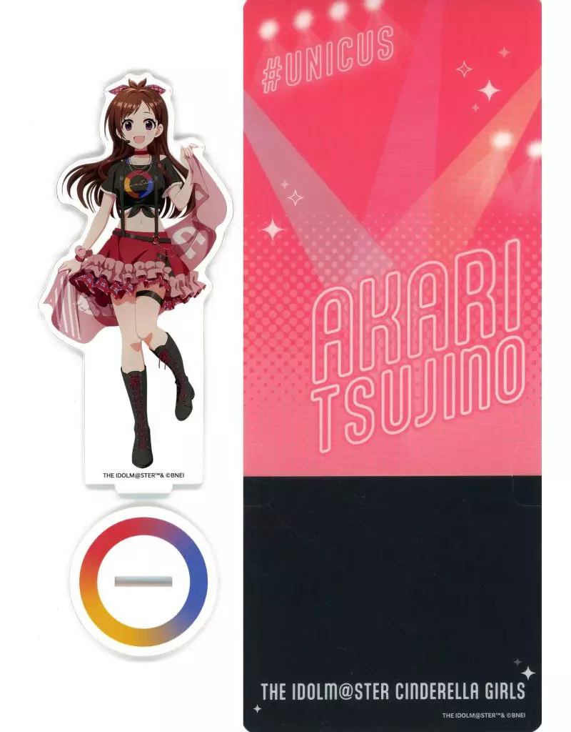辻野あかり 背景付き描きおろしアクリルスタンド 「ファントエス with アイドルマスター シンデレラガールズ」