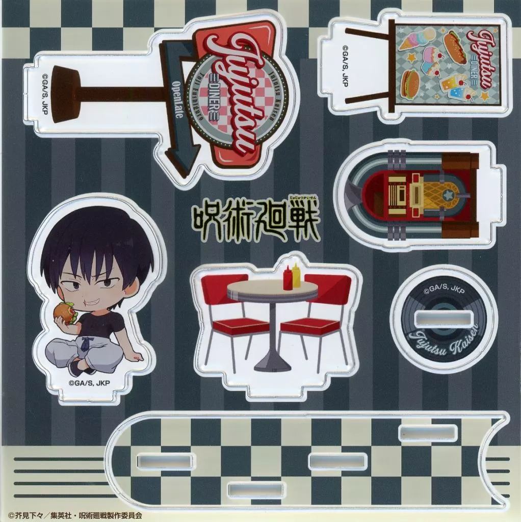 伏黒甚爾 ミニアクリルジオラマ 「呪術廻戦 第2期×TOWER RECORDS CAFE 第1弾 懐玉・玉折」_image