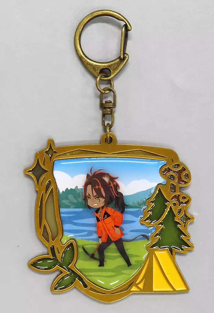レオナ・キングスカラー 「ディズニー ツイステッドワンダーランド展 ヴィランズから生まれた世界 メモリアルメタルチャーム vol.2」