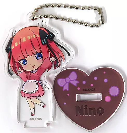 中野二乃 「五等分の花嫁∽×and GALLERY Collaboration Cafe Happy Valentine Cafe ランダムミニキャラアクスタ」