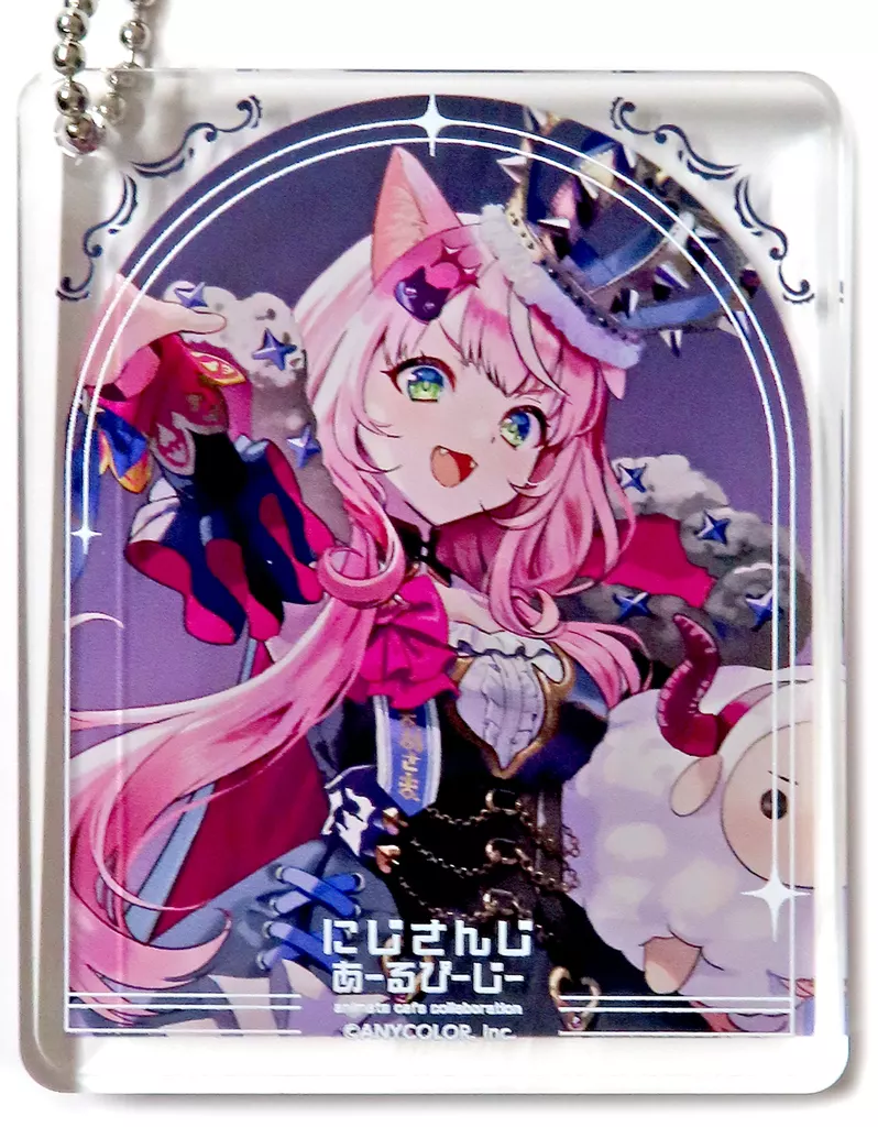 ヤン・ナリ(等身) 「バーチャルYouTuber にじさんじ あーるぴーじー×animatecafe CoLotta トレーディングアクリルプレート」