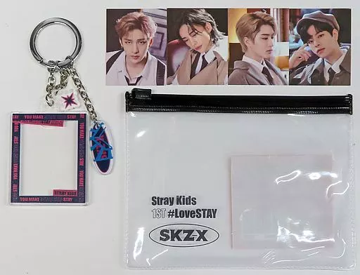 Stray Kids テープフレームキーリングA 「Stray Kids 1ST #LoveSTAY ‘SKZ-X’」