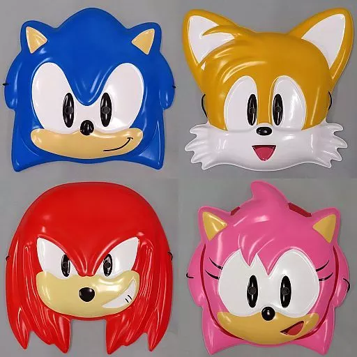 駿河屋 - 【買取】全4種セット キャラお面 「ソニックスーパースターズ