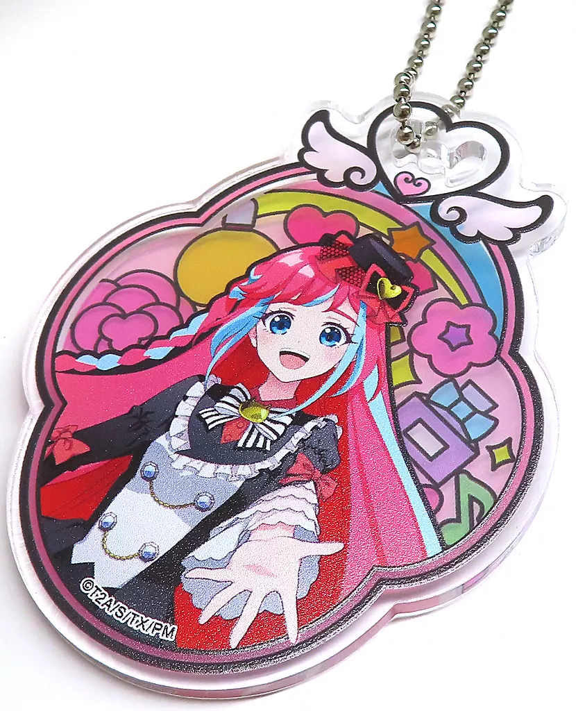 陽比野まつり アクリルチャーム 「まるくじ ワッチャプリマジ! 漆黒の明星氏プロデュース!? マジヤバ尊いコーデ ～めちゃマジスペシャルVer.～」 中吉