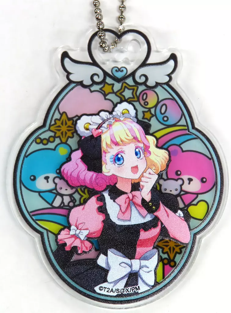 甘瓜みるき アクリルチャーム 「まるくじ ワッチャプリマジ! 漆黒の明星氏プロデュース!? マジヤバ尊いコーデ ～めちゃマジスペシャルVer.～」 中吉