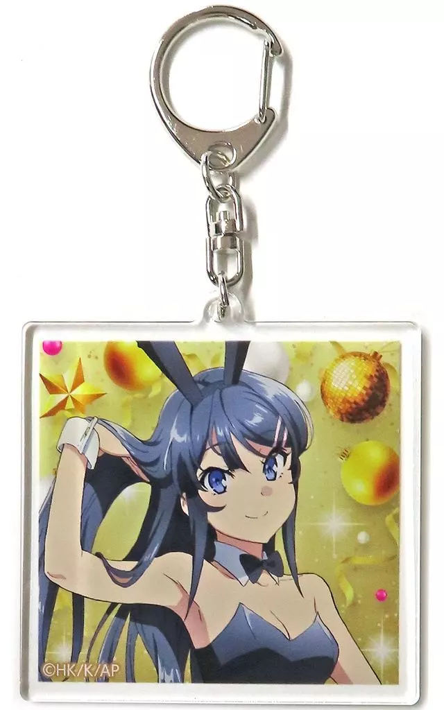桜島麻衣(バニーガール another) アクリル 「くじ引き堂 青春ブタ野郎はバニーガール先輩の夢を見ない 桜島麻衣Happy Birthdayくじ 2023」 C-10賞