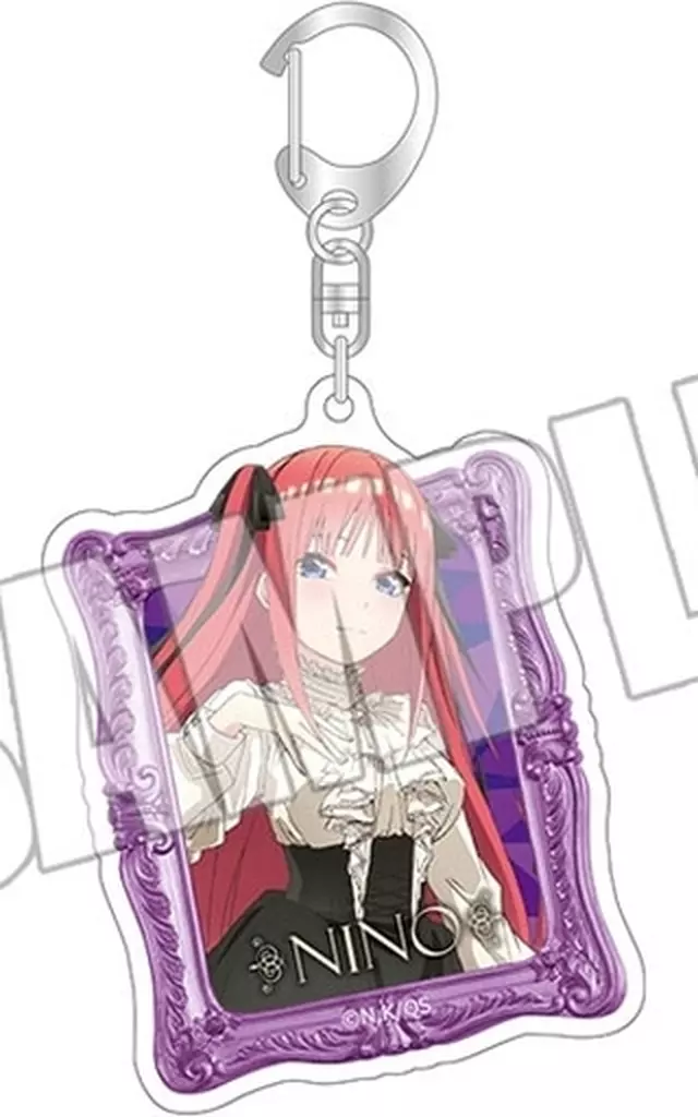 中野二乃 アクリル ＜FIVE Memories Gothic rock＞ 「きゃらっとくじ発売5周年記念 TVスペシャルアニメ 五等分の花嫁∽ ～FIVE Memories～」