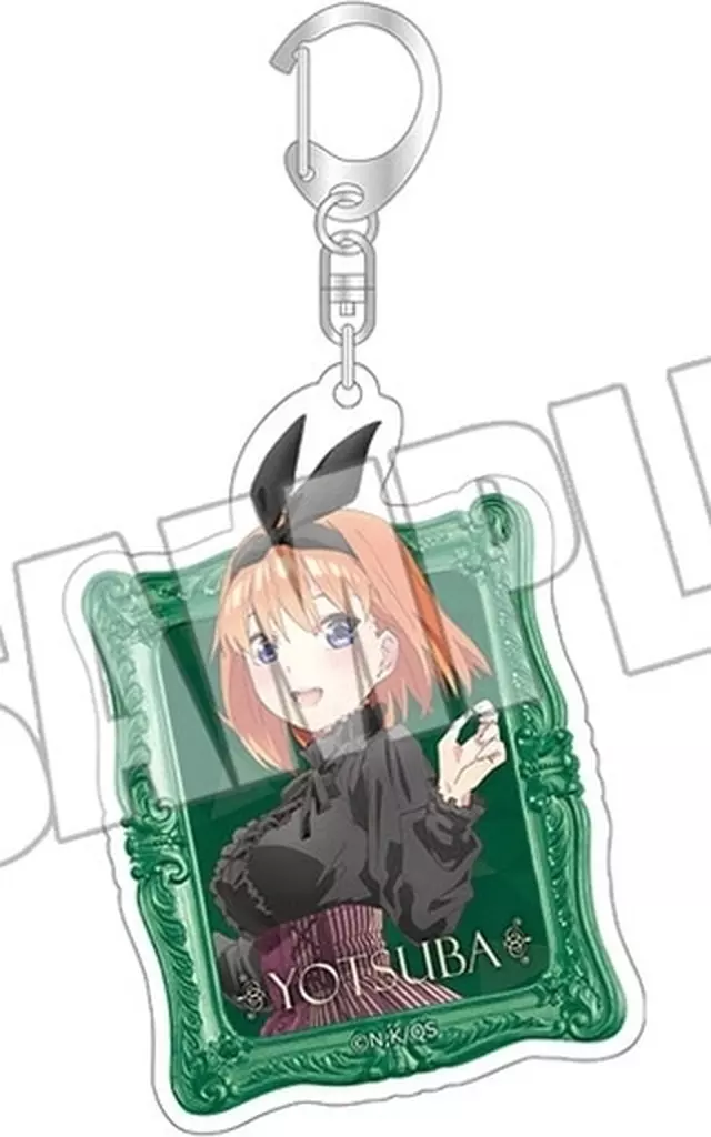 中野四葉 アクリル ＜FIVE Memories Gothic rock＞ 「きゃらっとくじ発売5周年記念 TVスペシャルアニメ 五等分の花嫁∽ ～FIVE Memories～」