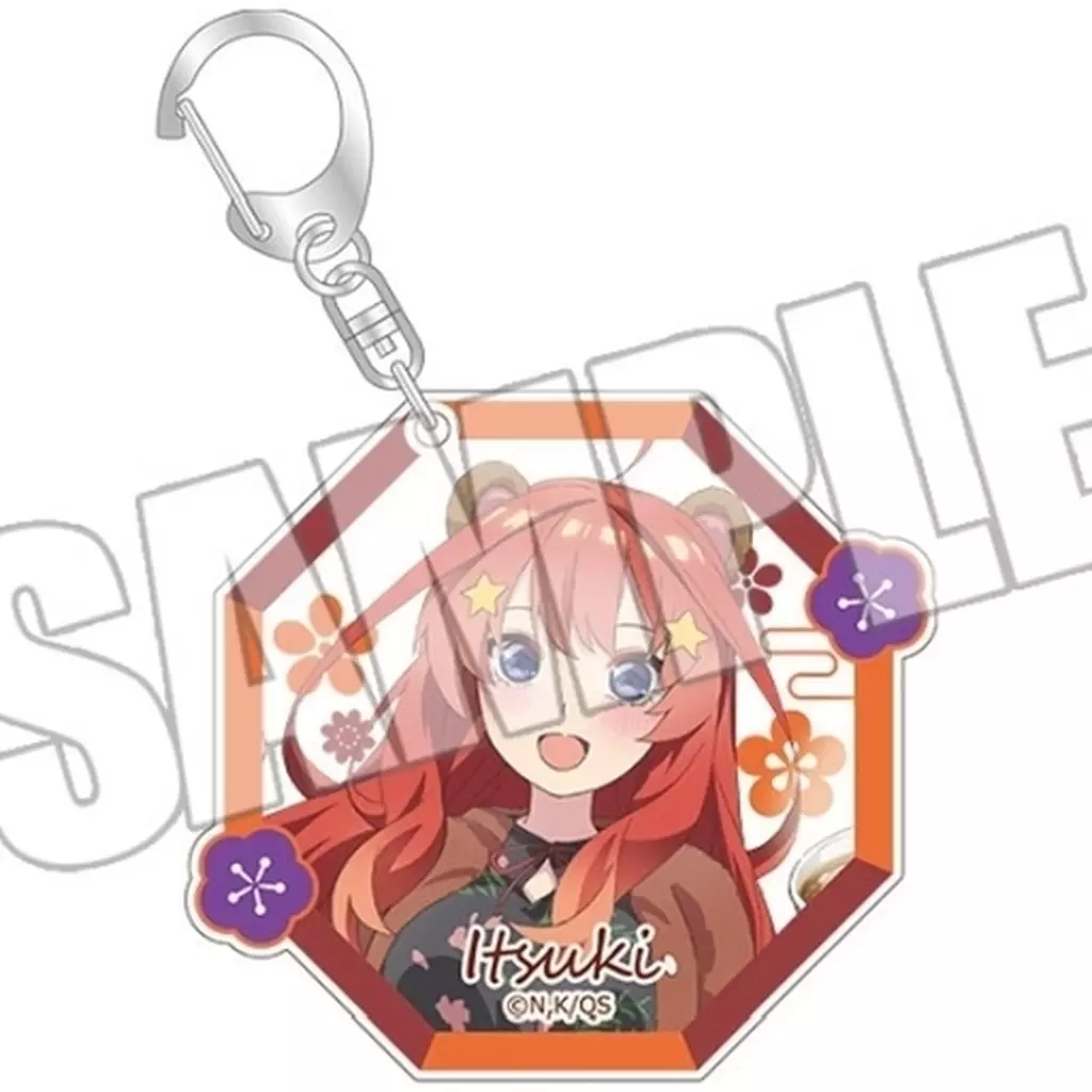 中野五月 アクリル ＜FIVE Memories あにまるガールズ＞ 「きゃらっとくじ発売5周年記念 TVスペシャルアニメ 五等分の花嫁∽ ～FIVE Memories～」