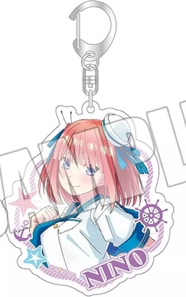 中野二乃 アクリル ＜FIVE Memories スプラッシュサマー!＞ 「きゃらっとくじ発売5周年記念 TVスペシャルアニメ 五等分の花嫁∽ ～FIVE Memories～」
