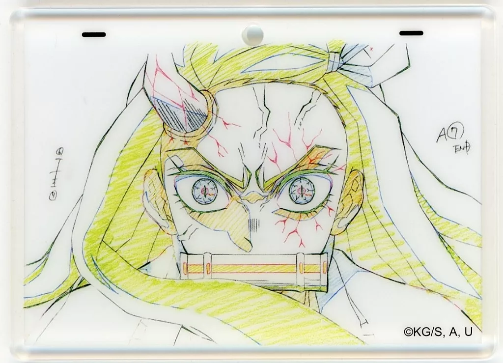 竈門禰豆子 原画風アクリルチャーム 「鬼滅の刃 刀鍛冶の里編×ufotable DINING OP、ED お楽しみくじ」