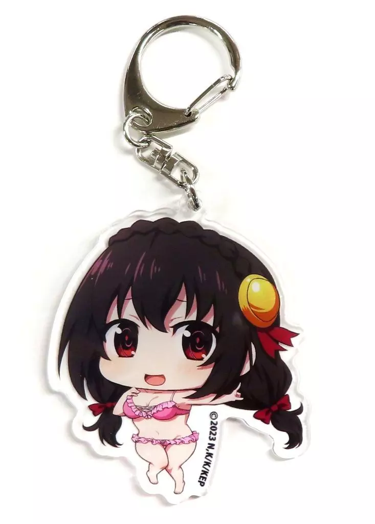 ゆんゆんB(水着) アクリル 「くじメイト×どこプラ この素晴らしい世界に爆焔を! オンラインくじ」 C-5賞