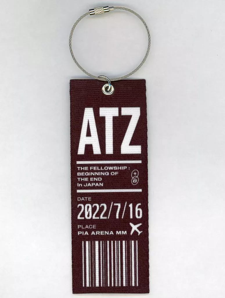 ATEEZ ラゲッジタグ(0716) 「ATEEZ World Tour in JAPAN」 7月16日会場限定