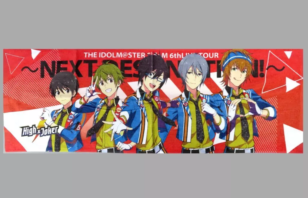 High×Joker 開催記念 公式プロデュースタオル 「THE IDOLM＠STER SideM 6thLIVE TOUR ～NEXT DESTIN＠TION!～」