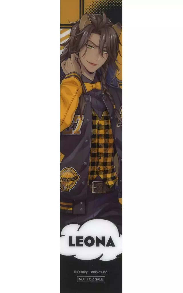 レオナ　クリアしおり　ユニオンバースデーVer. ツイステ ユニオンバースデー クリアしおり 特典 エペル レオナ