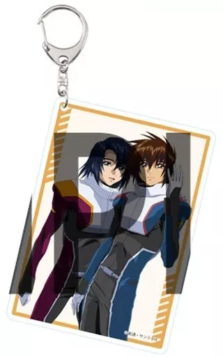 アスラン・ザラ＆キラ・ヤマト 「機動戦士ガンダムSEED DESTINY イラストカード風」