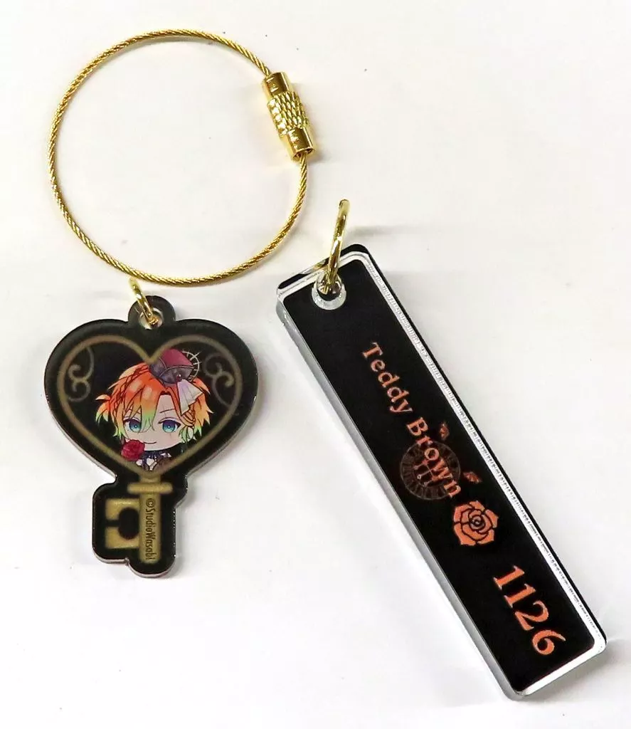 テディ・ブラウン 「悪魔執事と黒い猫 2nd Anniversary フェア in アニメイト 鍵型アクリルチャームコレクション」
