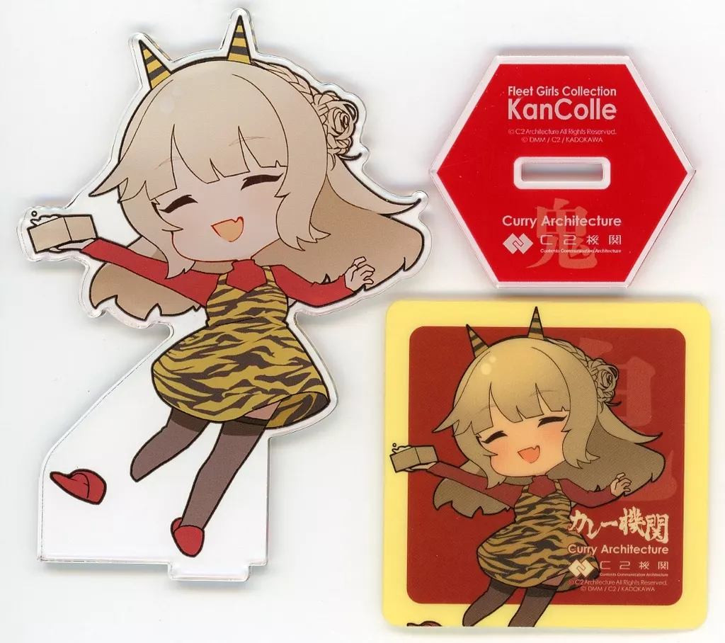Ranger(レンジャー/SD) アクリルスタンドセット 「艦隊これくしょん~艦これ~ カレー機関 30th Sequence」 対象メニュー注文特典