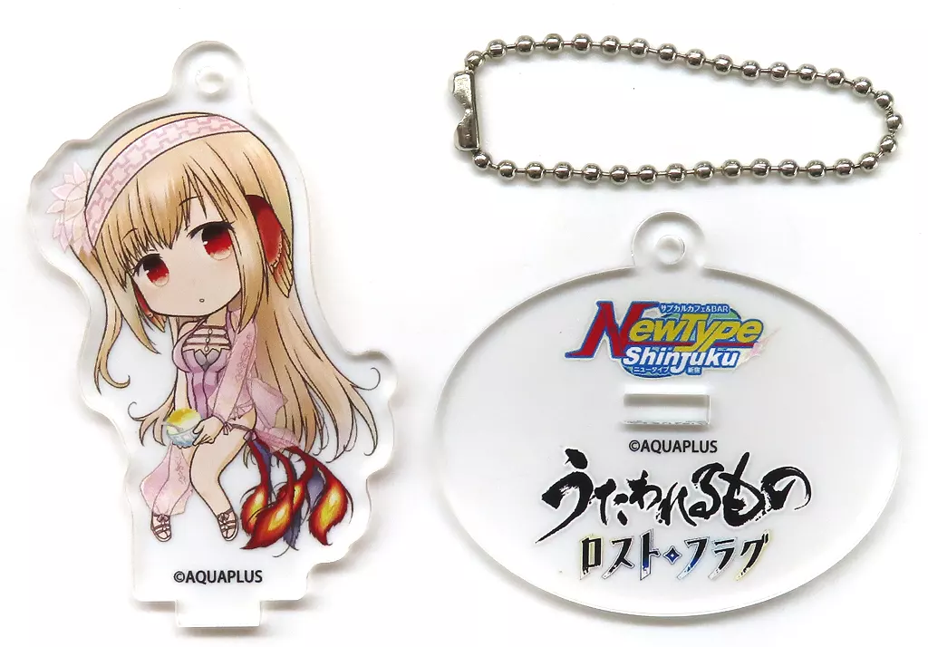 スズリ(淡藤の水面) 「うたわれるもの ロストフラグ 4周年コラボカフェ in NewType新宿 アクリルスタンド」