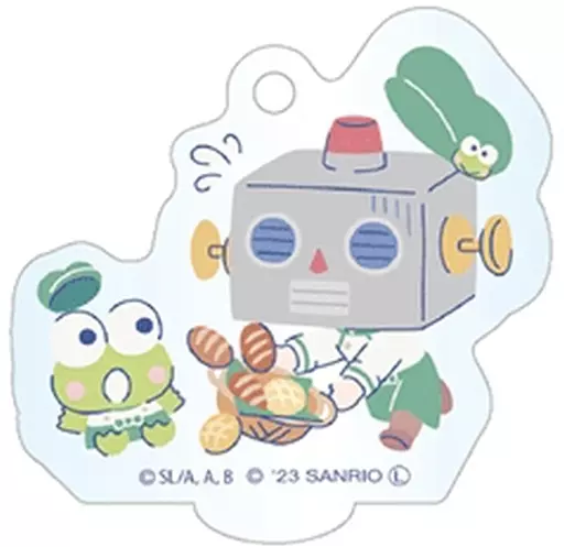 ロボ太×けろけろけろっぴ 「リコリス・リコイル×サンリオキャラクターズ ミニアクリルスタンド ミニキャラ 館のレストランver.」