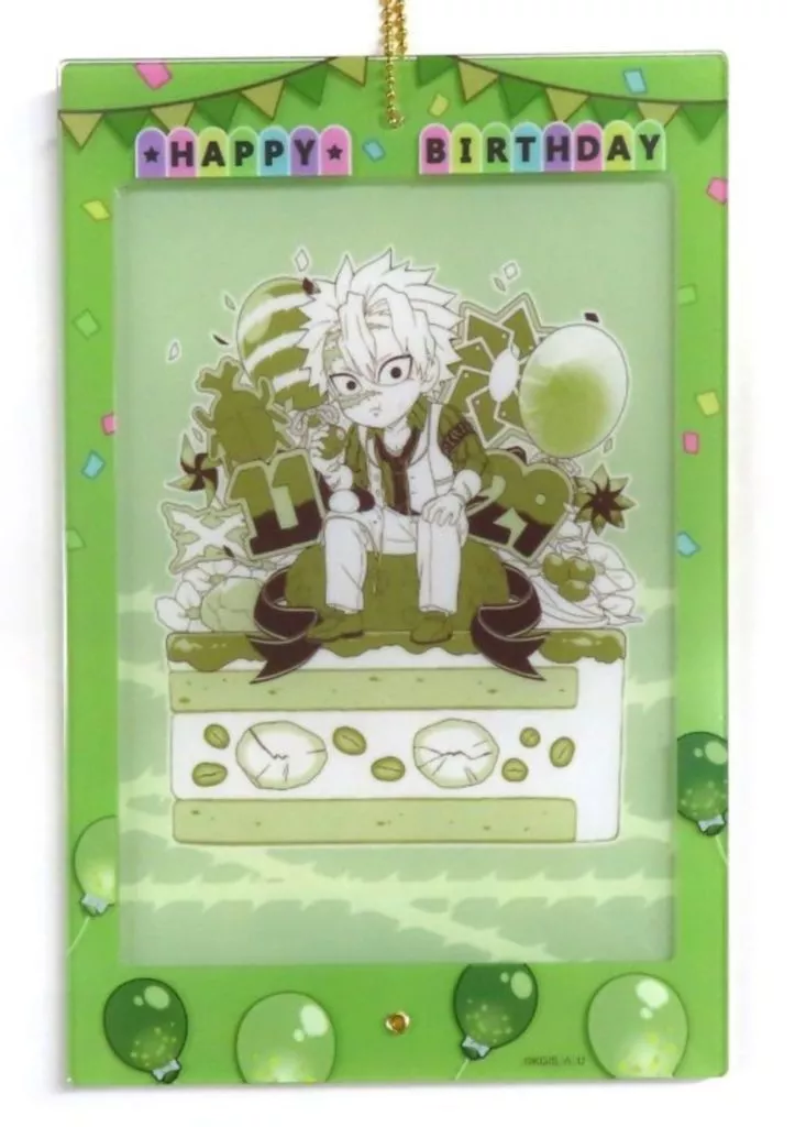 不死川実弥 アクリルブロマイドホルダー 「鬼滅の刃 ufotable Cafe/マチ★アソビCAFE 不死川実弥誕生祭2023」