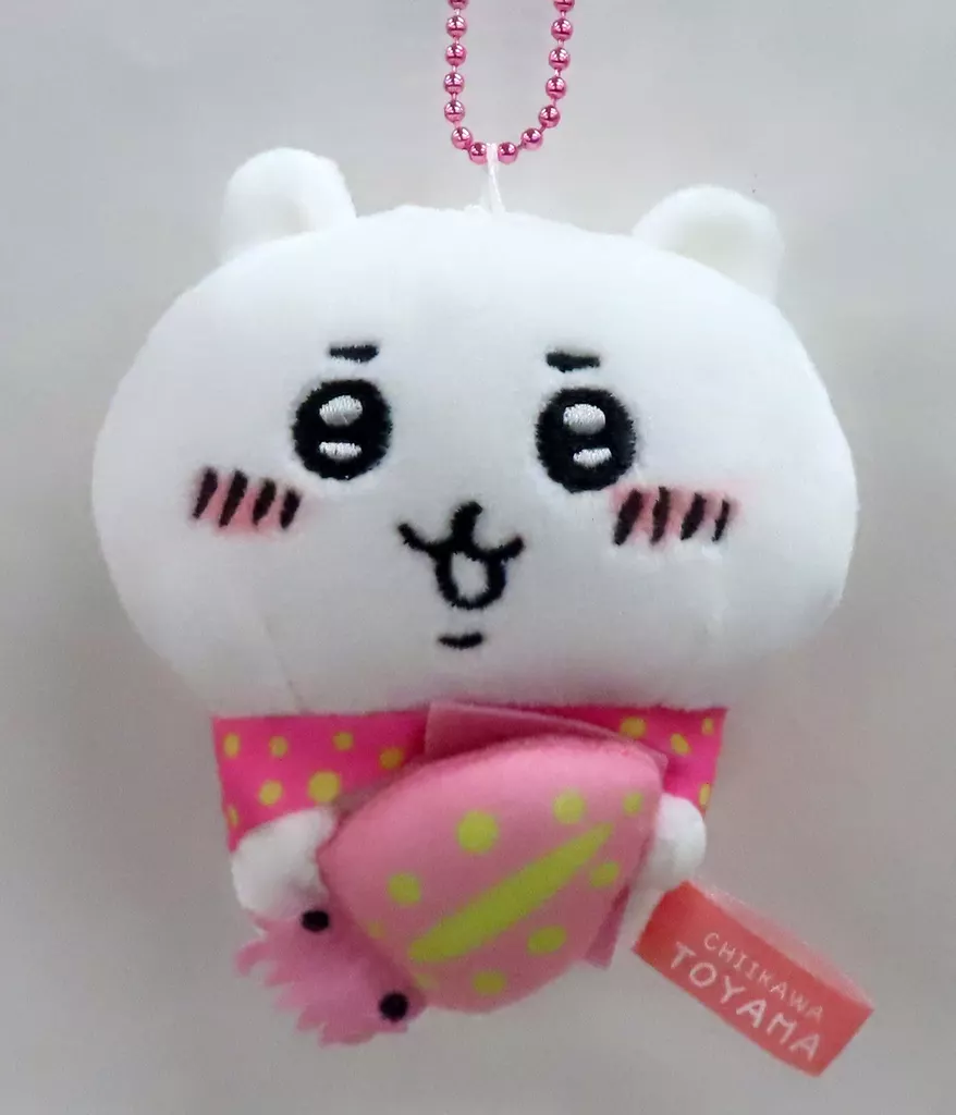 ちいかわ(ほたるいか) ぬいぐるみキーチェーン 「ちいかわ なんか小さくてかわいいやつ」 富山限定