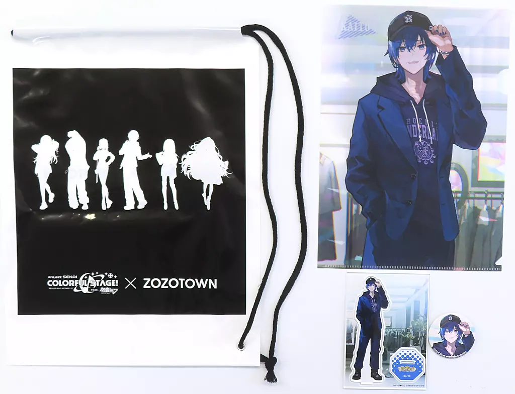 グッズセット　KAITO グッズセット 「プロジェクトセカイ カラフルステージ! feat. 初音ミク×ZOZOTOWN vol.2」
