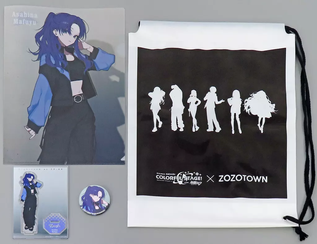 グッズセット　朝比奈まふゆ グッズセット 「プロジェクトセカイ カラフルステージ! feat. 初音ミク×ZOZOTOWN vol.2」