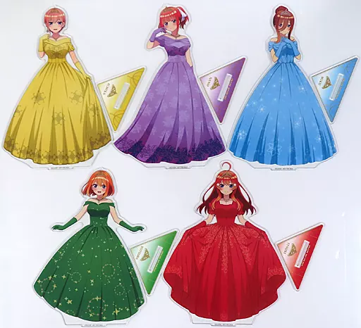 雑貨　全5種セット BIGスタンド 「映画 五等分の花嫁 あたりツキ!トレーディングアクスタ Ver.プリンセス」 あたり賞