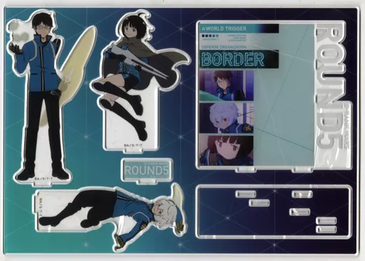 アクリルスタンド・アクリルパネル　玉狛第2(三雲隊) ジオラマアクリルスタンド 「ワールドトリガー」