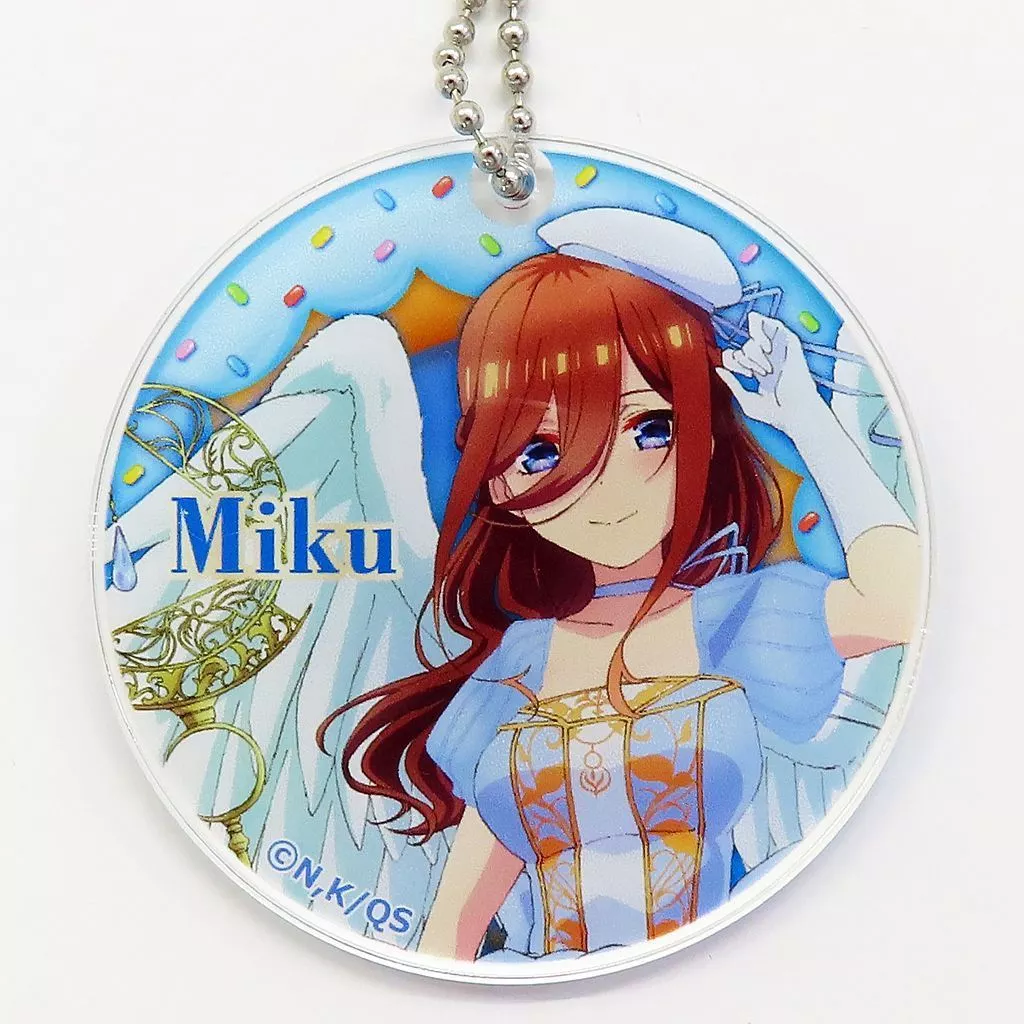 中野三玖 「きゃらっとくじ発売5周年記念 TVスペシャルアニメ 五等分の花嫁∽ ～FIVE Memories～ vol.3 アクリル(Anisugarドーナツ ＜FIVE Memories マジカル☆クインテット＞)」