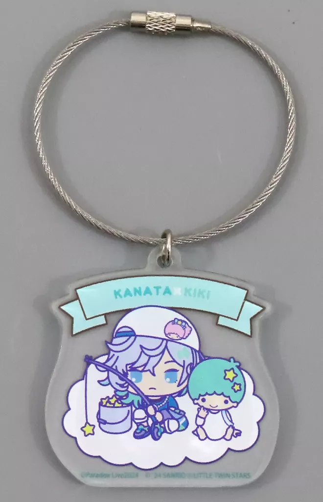 矢戸乃上珂波汰×リトルツインスターズ ワイヤーアクリル 「Paradox Live×サンリオキャラクターズ 第2弾」