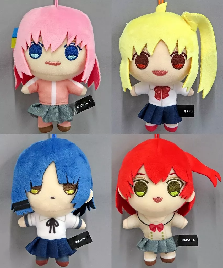 全4種セット ぷちぬいぐるみマスコット vol.1 「ぼっち・ざ・ろっく!」