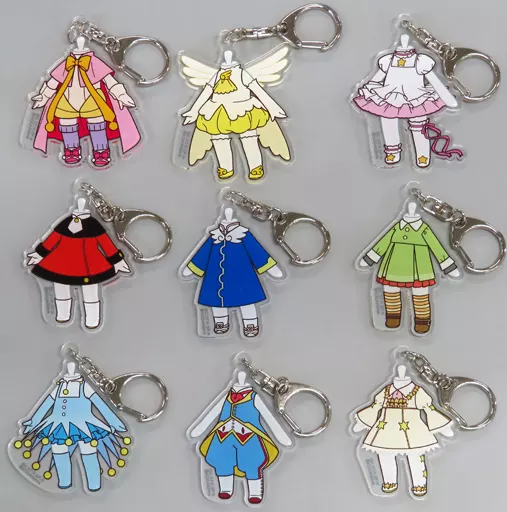 全9種セット 「カードキャプターさくら クリアカード編 トレーディング衣装モチーフアクリルキーリング Vol.2」