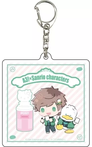 皆木綴×あひるのペックル 「A3!(エースリー)×サンリオキャラクターズ アクリル 01/S＆S」