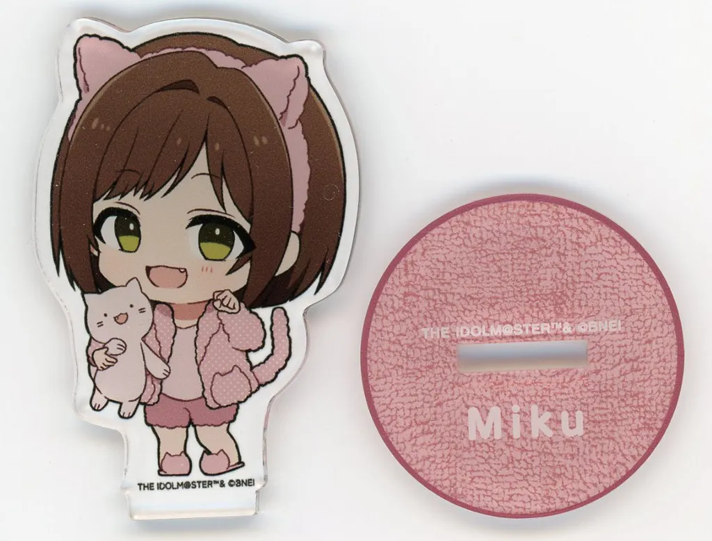 前川みく 「アイドルマスター シンデレラガールズ Light at Night ポップアップストア トレーディングデフォルメアクリルスタンドB」