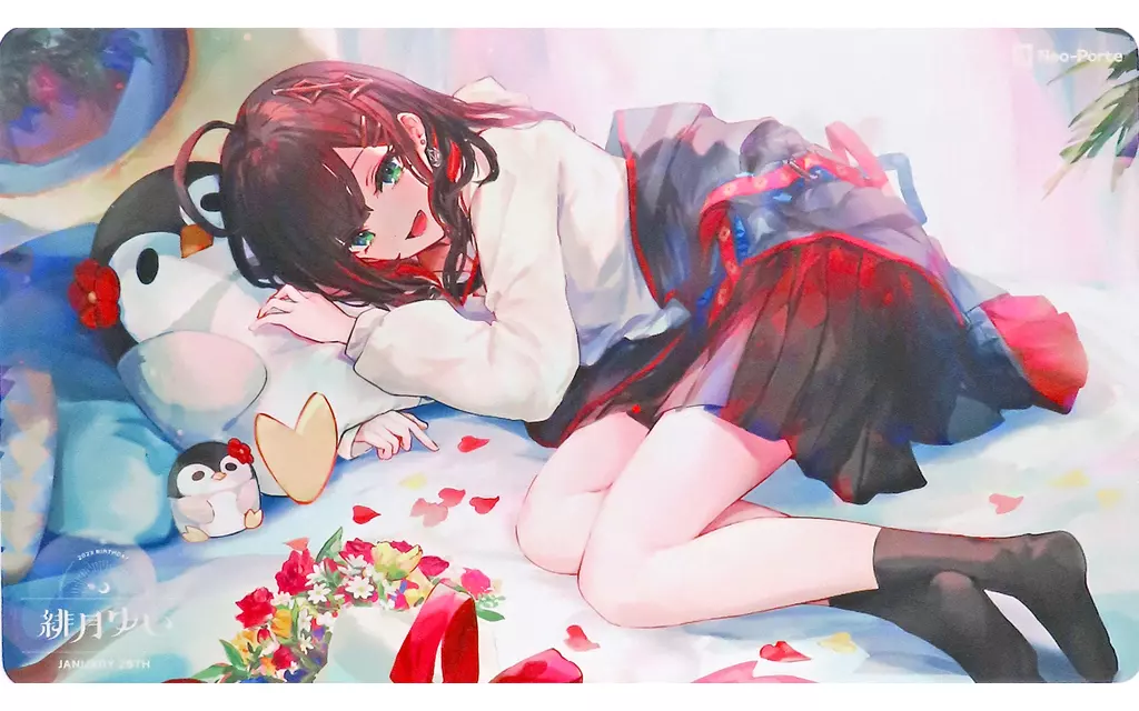 雑貨　緋月ゆい ラバーマット 「バーチャルYouTuber ネオポルテ 緋月ゆい 2023年誕生日」