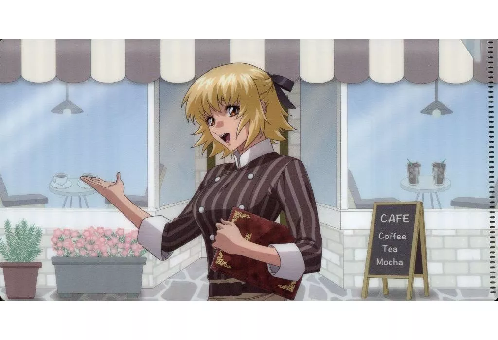 カガリ・ユラ・アスハ オリジナルマルチケース 「機動戦士ガンダムSEED FREEDOM カフェ」 事前予約者限定カフェ御利用特典