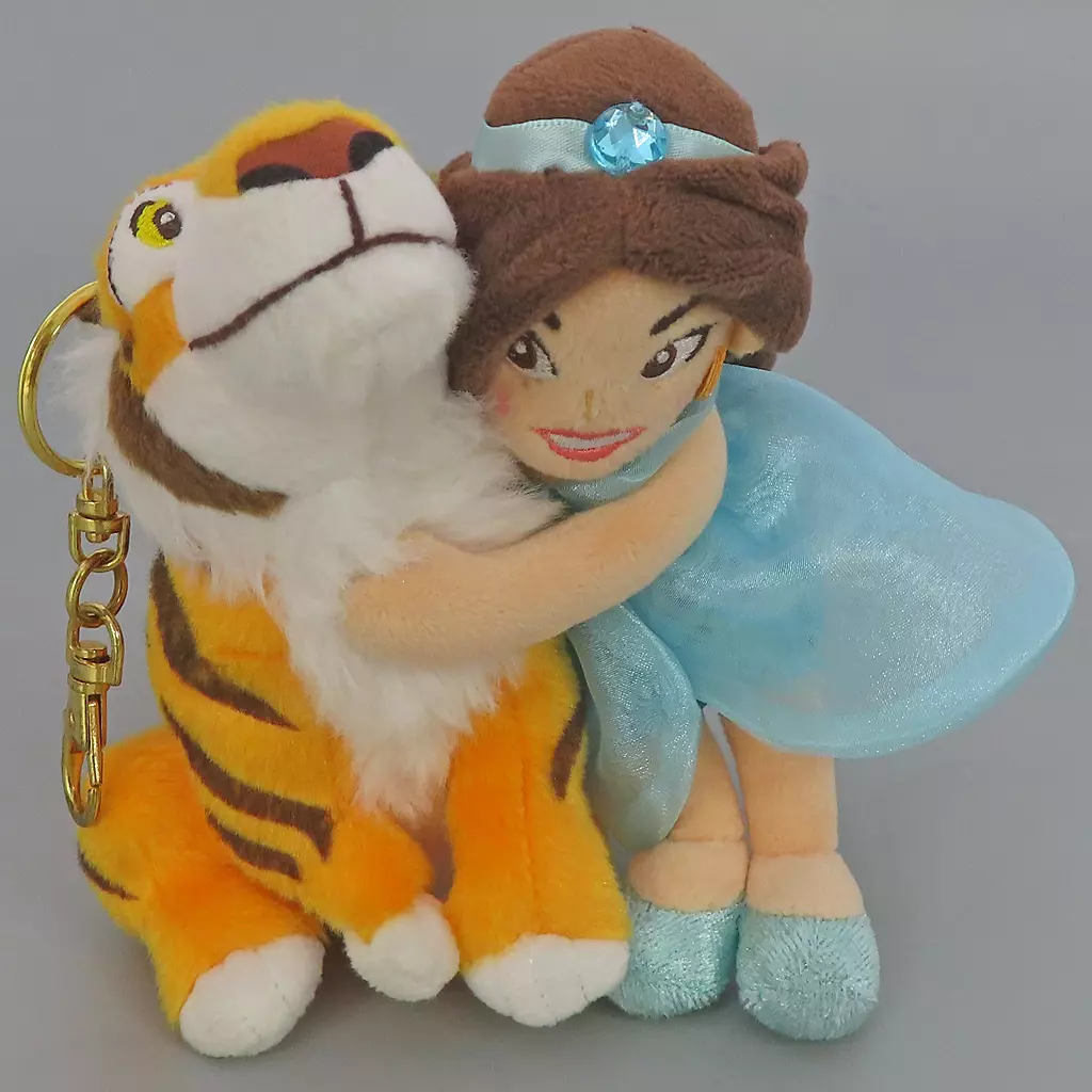 ジャスミン＆ラジャー ぬいぐるみ・キーチェーン Happy Hug 「アラジン」 ディズニーストア限定