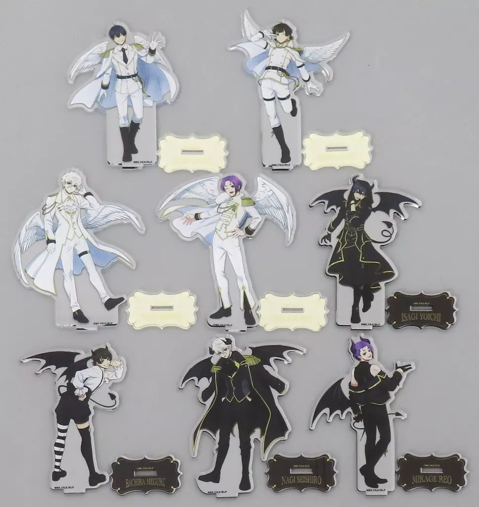 アクリルスタンド・アクリルパネル　全8種セット 「ブルーロック×Ouchi de Collaboration ＜ANGEL＆DEVIL Vol.1＞ in FavoteriA 等身アクリルスタンド」