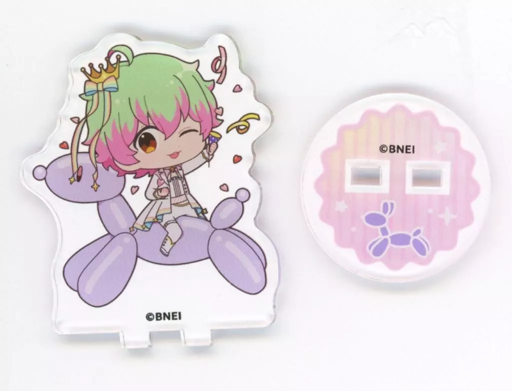猫柳キリオ 「アイドルマスター SideM Mフェス2024 part1×animatecafe トレーディングアクリルスタンド Rainbow sparkle ver. Aグループ」